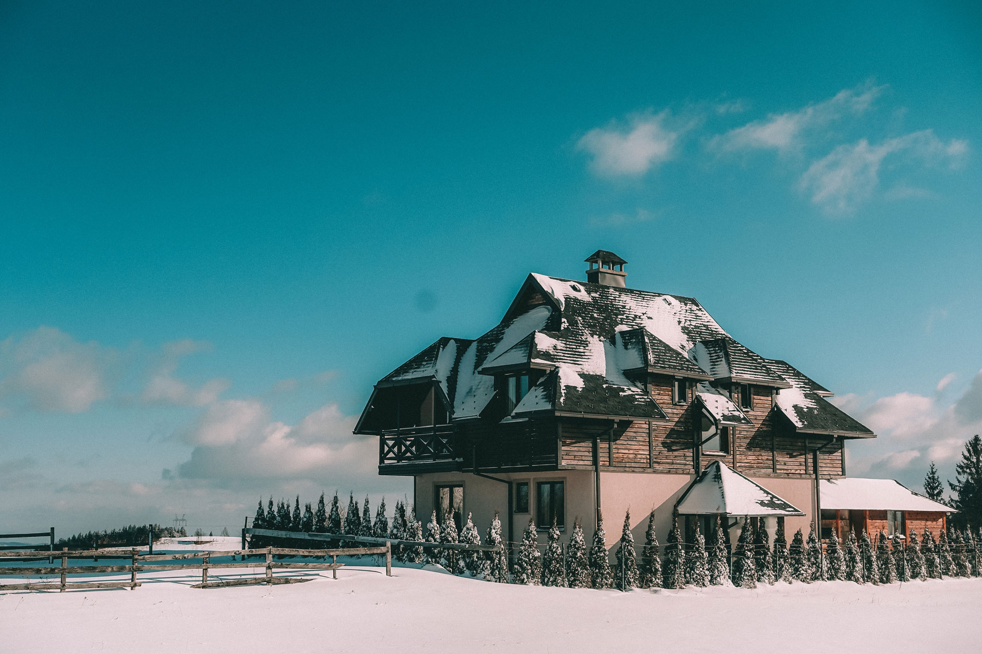 Apartments Milic on Tara National Park in Western Serbia.