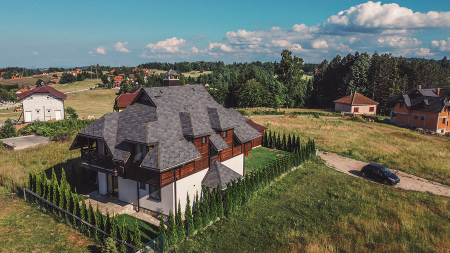 Apartments Milic on Tara National Park in Western Serbia.